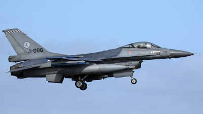 Photo ID 174471 by Thomas Ziegler - Aviation-Media. Netherlands Air Force General Dynamics F 16AM Fighting Falcon, J 008