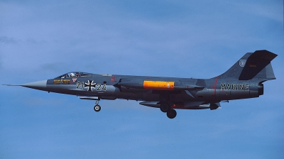 Photo ID 21240 by Lieuwe Hofstra. Germany Navy Lockheed RF 104G Starfighter, 21 24