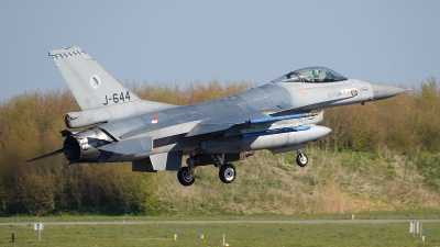 Photo ID 174773 by Peter Boschert. Netherlands Air Force General Dynamics F 16AM Fighting Falcon, J 644