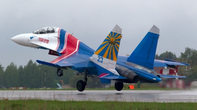 Photo ID 175555 by Sergey Koptsev. Russia Air Force Sukhoi Su 27UB,  
