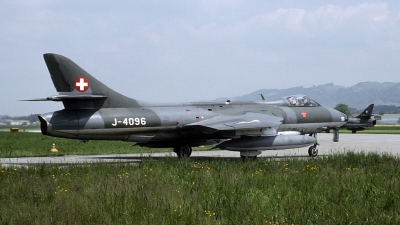 Photo ID 175680 by Joop de Groot. Switzerland Air Force Hawker Hunter F58, J 4096