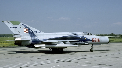 Photo ID 175749 by Marinus Dirk Tabak. Poland Air Force Mikoyan Gurevich MiG 21MF, 6814