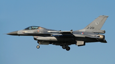 Photo ID 175999 by Peter Boschert. Netherlands Air Force General Dynamics F 16AM Fighting Falcon, J 201