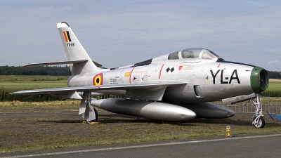 Photo ID 177540 by rob martaré. Belgium Air Force Republic F 84F Thunderstreak, FU 103