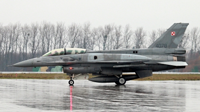 Photo ID 177805 by Wojtek Werpachowski. Poland Air Force General Dynamics F 16D Fighting Falcon, 4078