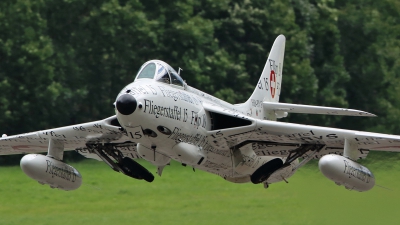 Photo ID 177851 by Isch Eduard. Private Hunterverein Obersimmental Hawker Hunter F58, HB RVS