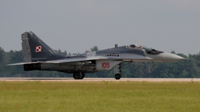 Photo ID 178080 by Florian Morasch. Poland Air Force Mikoyan Gurevich MiG 29A 9 12A, 105