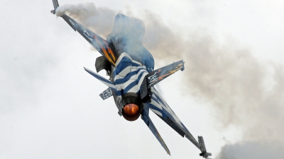 Photo ID 178795 by Richard de Groot. Greece Air Force General Dynamics F 16C Fighting Falcon, 523