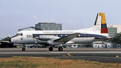 Photo ID 179785 by Marc van Zon. Ecuador Air Force Hawker Siddeley HS 748 Andover, FAE 001