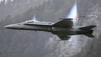 Photo ID 180412 by Luca Fahrni. Switzerland Air Force McDonnell Douglas F A 18C Hornet, J 5013