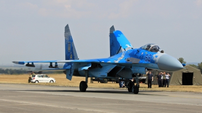 Photo ID 180762 by Milos Ruza. Ukraine Air Force Sukhoi Su 27P1M,  