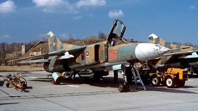 Photo ID 182264 by Carl Brent. Hungary Air Force Mikoyan Gurevich MiG 23MF, 06