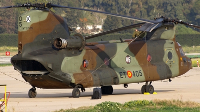 Photo ID 182566 by Manuel Fernandez. Spain Army Boeing Vertol CH 47D Chinook, HT 17 05