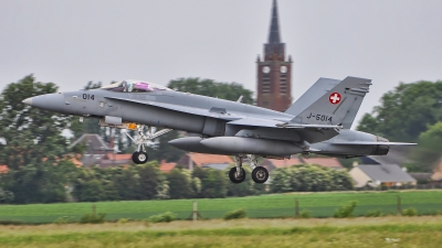 Photo ID 182869 by Radim Spalek. Switzerland Air Force McDonnell Douglas F A 18C Hornet, J 5014