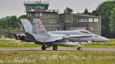 Photo ID 182870 by Radim Spalek. Switzerland Air Force McDonnell Douglas F A 18C Hornet, J 5014