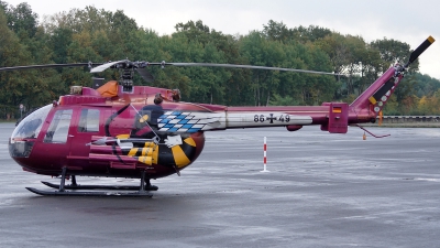 Photo ID 182947 by Lukas Kinneswenger. Germany Army MBB Bo 105P PAH 1, 86 49