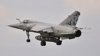 Photo ID 183072 by Radim Spalek. Spain Air Force Dassault Mirage F1M, C 14 56