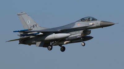 Photo ID 183787 by Rainer Mueller. Netherlands Air Force General Dynamics F 16AM Fighting Falcon, J 871