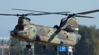 Photo ID 184315 by Manuel Fernandez. Spain Army Boeing Vertol CH 47D Chinook, HT 17 05