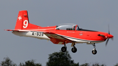 Photo ID 184721 by Milos Ruza. Switzerland Air Force Pilatus NCPC 7 Turbo Trainer, A 929