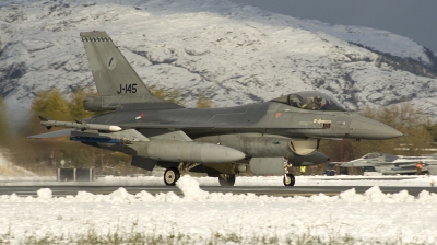 Photo ID 22254 by Martijn Diks. Netherlands Air Force General Dynamics F 16AM Fighting Falcon, J 145
