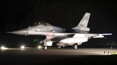 Photo ID 187142 by Joop de Groot. Netherlands Air Force General Dynamics F 16AM Fighting Falcon, J 514