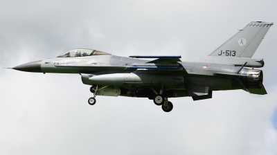 Photo ID 187787 by Arie van Groen. Netherlands Air Force General Dynamics F 16AM Fighting Falcon, J 513