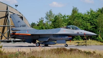 Photo ID 22555 by Kurt Saxkjær. Netherlands Air Force General Dynamics F 16AM Fighting Falcon, J 021