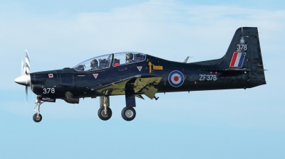 Photo ID 188071 by Mike Griffiths. UK Air Force Short Tucano T1, ZF378