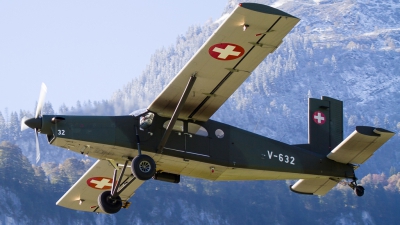 Photo ID 188385 by Agata Maria Weksej. Switzerland Air Force Pilatus PC 6 B2 H2M 1 Turbo Porter, V 632