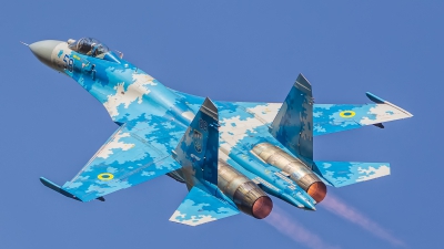 Photo ID 188841 by Bartosz Torbicki. Ukraine Air Force Sukhoi Su 27P1M,  