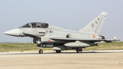 Photo ID 189840 by Ruben Galindo. Spain Air Force Eurofighter EF 2000 Typhoon T, CE 16 14 10015