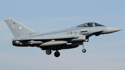 Photo ID 190501 by kristof stuer. Germany Air Force Eurofighter EF 2000 Typhoon S, 31 34