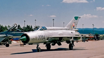 Photo ID 22794 by Roman Mr.MiG. Slovakia Air Force Mikoyan Gurevich MiG 21MF, 7704