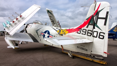 Photo ID 191449 by Hector Rivera - Puerto Rico Spotter. Private Warbird Aircraft LLC Douglas A 1H Skyraider AD 6, NX39606