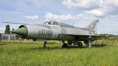 Photo ID 23328 by Jörg Pfeifer. Czechoslovakia Air Force Mikoyan Gurevich MiG 21PF, 0306