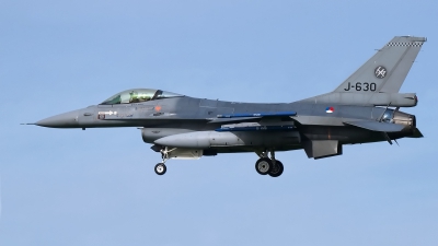 Photo ID 194925 by Rainer Mueller. Netherlands Air Force General Dynamics F 16AM Fighting Falcon, J 630