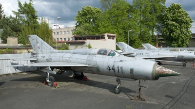 Photo ID 196525 by Joop de Groot. Czechoslovakia Air Force Mikoyan Gurevich MiG 21PFM, 4411
