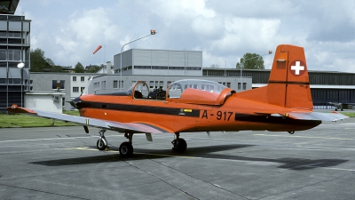 Photo ID 197517 by Joop de Groot. Switzerland Air Force Pilatus PC 7 Turbo Trainer, A 917