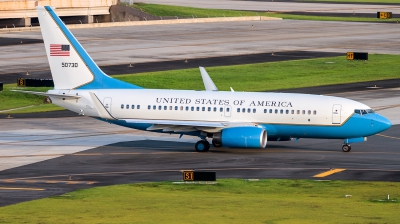 Photo ID 198759 by Hector Rivera - Puerto Rico Spotter. USA Air Force Boeing C 40C 737 7CP BBJ, 05 0730