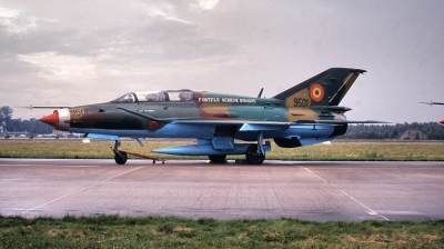Photo ID 200233 by Alex Staruszkiewicz. Romania Air Force Mikoyan Gurevich MiG 21UM Lancer B, 9501