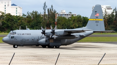 Photo ID 201647 by Hector Rivera - Puerto Rico Spotter. USA Air Force Lockheed C 130H Hercules L 382, 92 1533