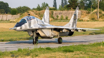 Photo ID 201860 by Vladimir Vorobyov. Ukraine Air Force Mikoyan Gurevich MiG 29UB 9 51, 91 WHITE