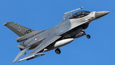 Photo ID 203783 by Thomas Ziegler - Aviation-Media. Netherlands Air Force General Dynamics F 16AM Fighting Falcon, J 879
