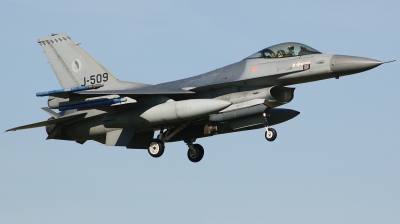 Photo ID 203888 by Arie van Groen. Netherlands Air Force General Dynamics F 16AM Fighting Falcon, J 509