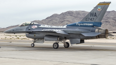 Photo ID 204051 by W.A.Kazior. USA Air Force General Dynamics F 16C Fighting Falcon, 90 0747
