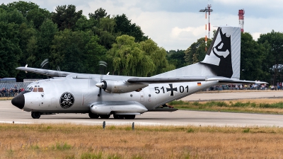 Photo ID 204008 by Jan Eenling. Germany Air Force Transport Allianz C 160D, 51 01