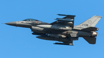 Photo ID 204357 by Thomas Ziegler - Aviation-Media. Netherlands Air Force General Dynamics F 16AM Fighting Falcon, J 136