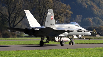 Photo ID 204304 by Milos Ruza. Switzerland Air Force McDonnell Douglas F A 18C Hornet, J 5021