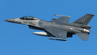 Photo ID 204479 by Thomas Ziegler - Aviation-Media. Netherlands Air Force General Dynamics F 16AM Fighting Falcon, J 632